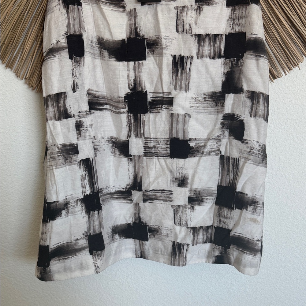 Armani Exchange Monochrome Checkered Camisole - Picture 4 of 10